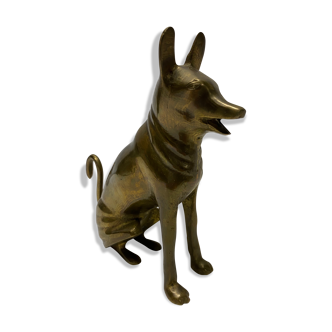 Brass dog