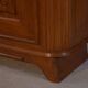 3-door sideboard in solid oak with curved legs, 1950s