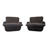 Pair of armchairs by Michel Cadestin for Airborne, 1960s-70s