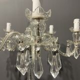 Murano crystal glass floor lamp