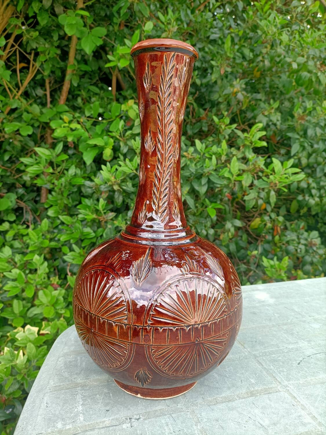 Retro ceramic vase