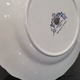 Porcelain cake display Sarreguemines Lancaster model