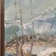 Original Swedish Oil Painting - "Nature Scene" by Maja Sjöberg - Signed - Vintage and Framed - 35.5 × 43.5 cm (14" × 17.1")