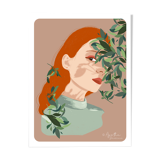 Illustration "between shadows and foliage"