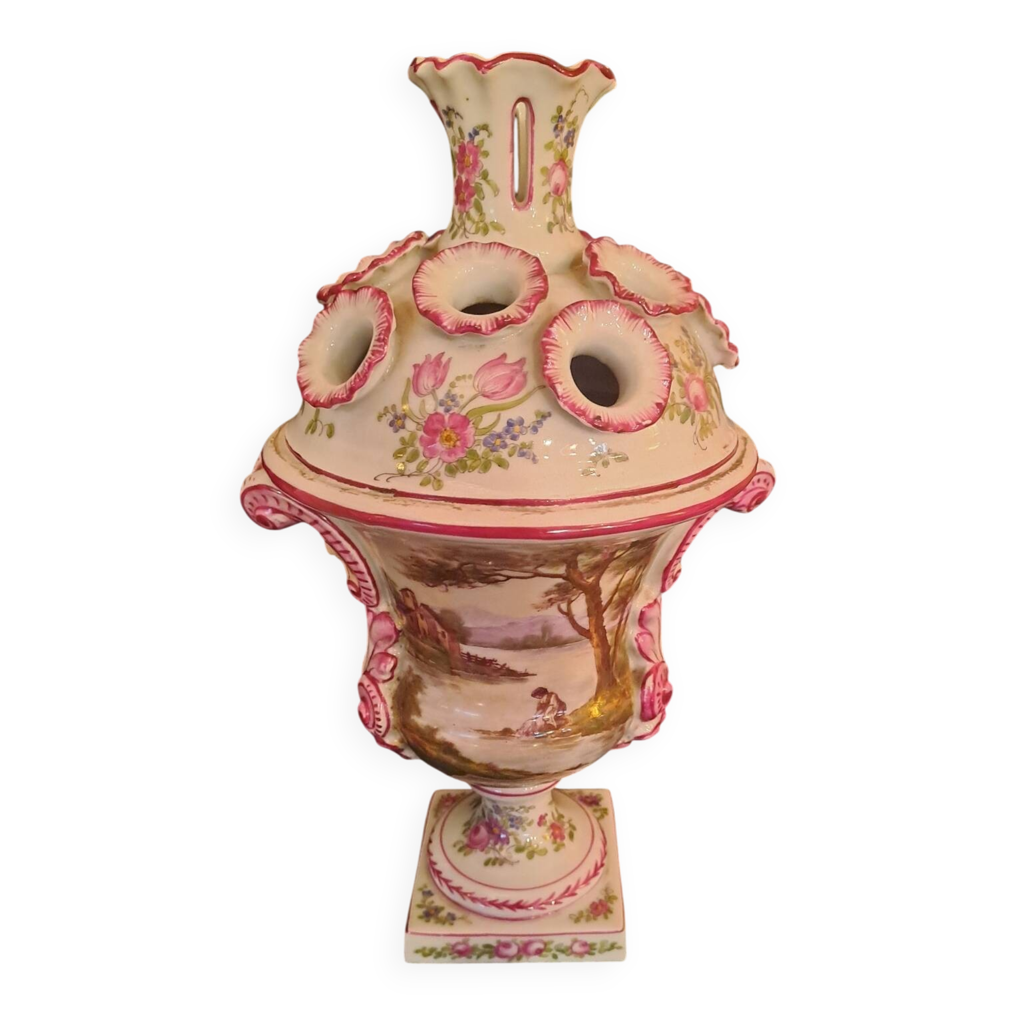 Porcelain flower pot from Sceaux