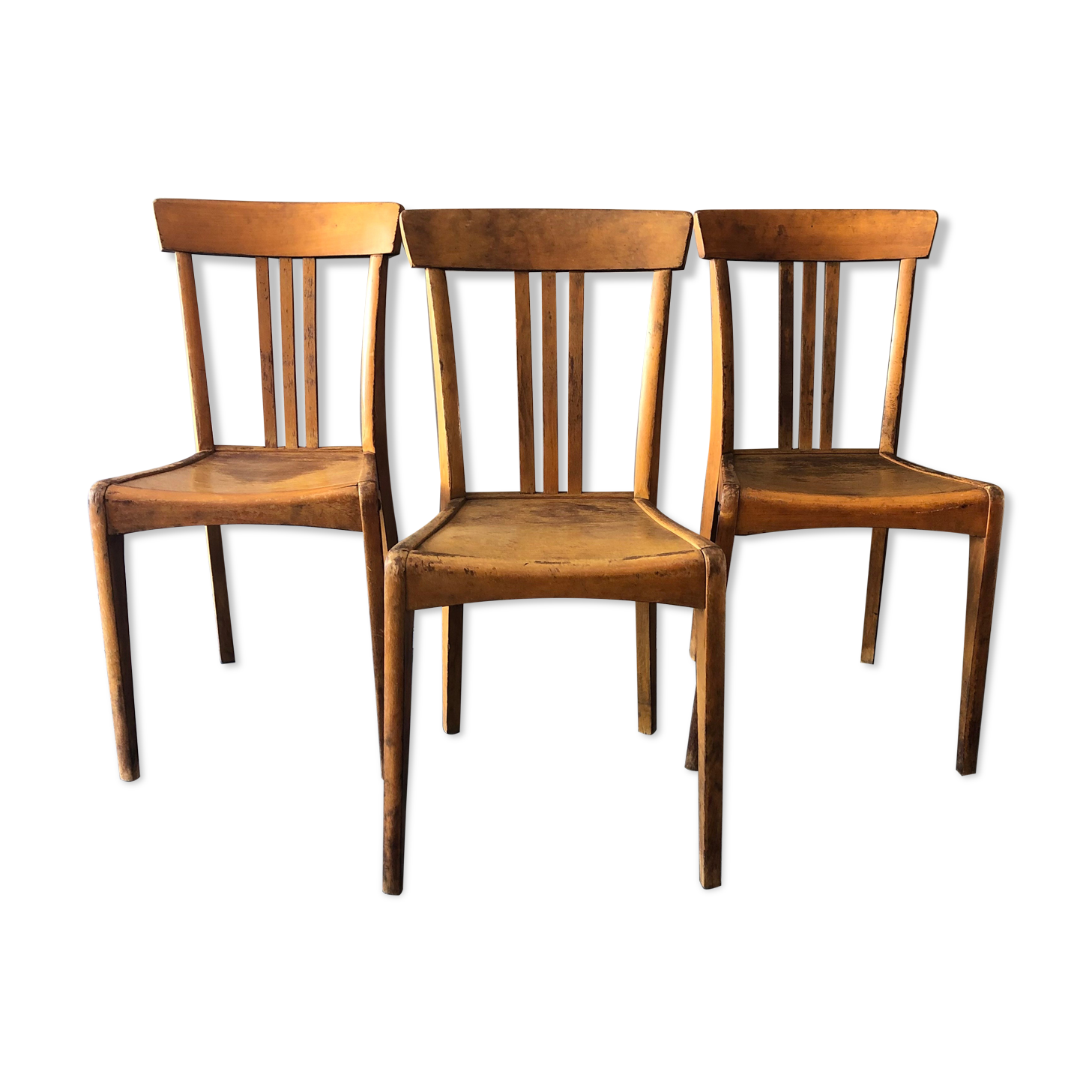 3 vintage Stella bistro chairs