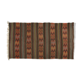 Anatolian handmade kilim rug 264 cm x 152 cm