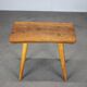 Cherry wood stool marked mid-century ULUV, Czechoslovakia, 1960s