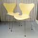 Paire de chaises Arne Jacobsen pour Fritz Hansen design 2001
