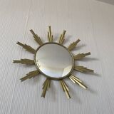 Vintage witch mirror year 60s - 48cm