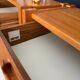Vintage Simat bedside tables in elm – 1970