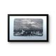 Printed in 1868, Mount Erebus, Ross Island, Antarctica.