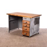 Vintage metal workbench