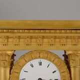 Pendulum portico period restoration bronze dore early nineteenth