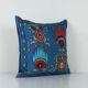 Vintage embroidered cushion cover 51x51 cm