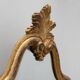Florentine Style Giltwood Mirror with Acanthus Crest and Bevelled Glass, It