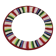 Miroir Rond Mural Cadre Crochet Tricot Bohême