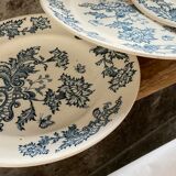 6 flat plates Longwy model Fisme
