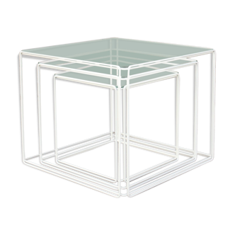Pull out tables by Max Sauze published by Isocèle, France 1970