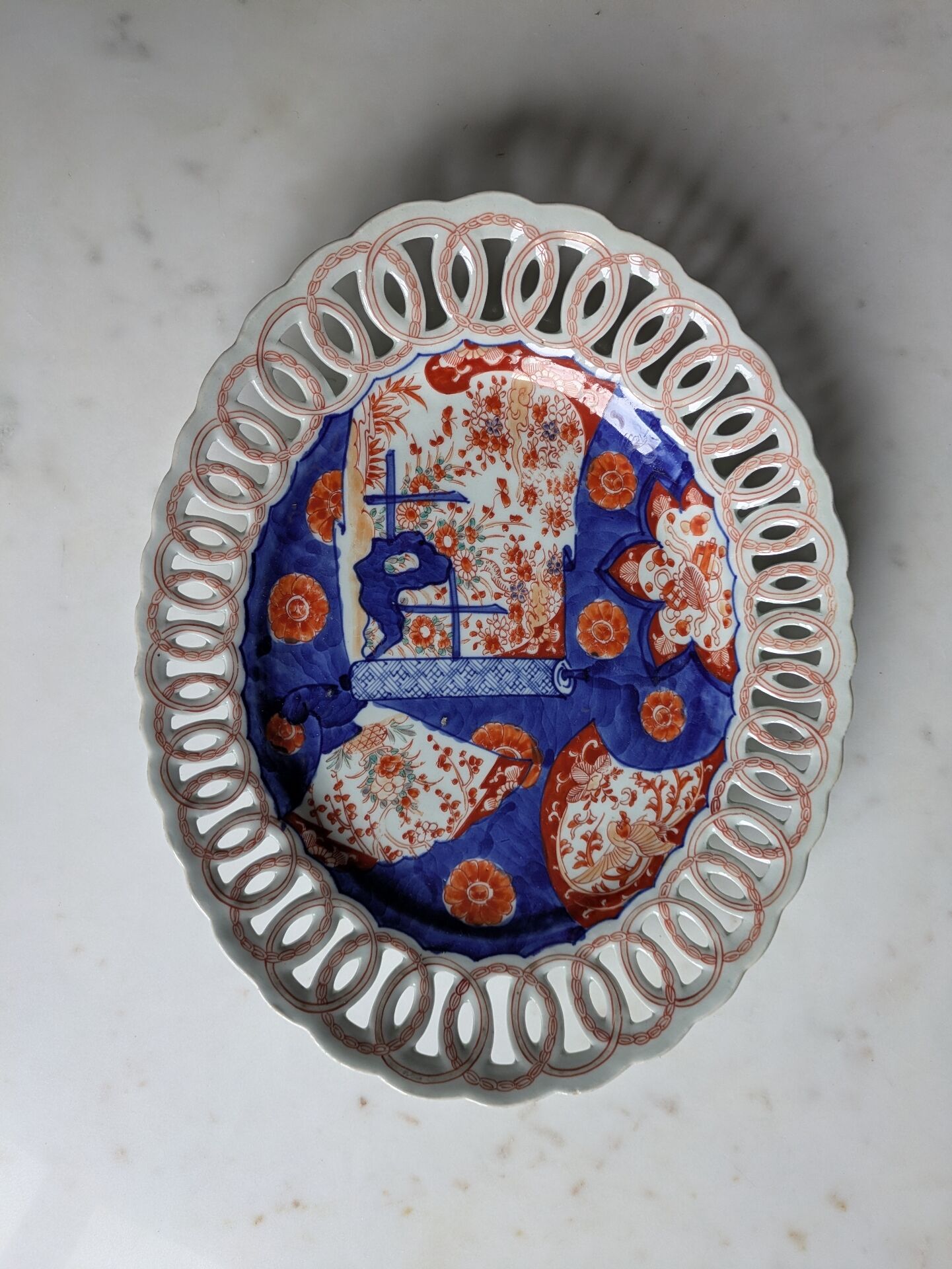Plat Imari Japon XIXeme