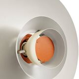 White pendant light PH 4/3 by Poul Henningsen for Louis Poulsen. Denmark 1970s