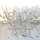 Set de 10 verres à vin années 40