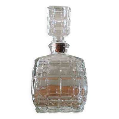 Carafe en verre forme flacon de parfum