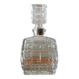 Glass carafe in the shape of a perfume bottle