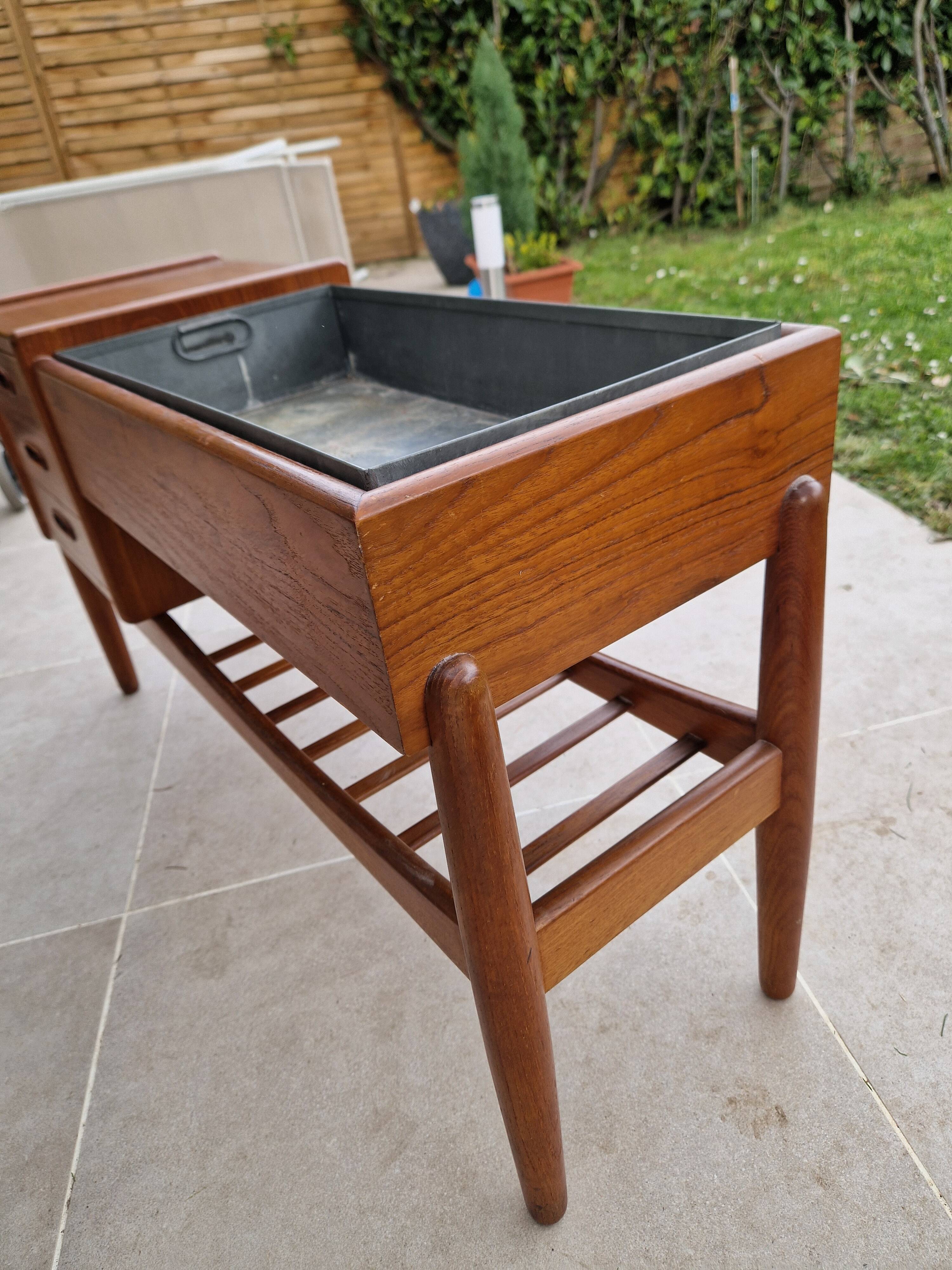 Jardinière scandinave Arne Walh