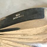 Vintage Olri silver metal candlestick