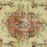 Anatolian handmade vintage rug 290 cm x 192 cm