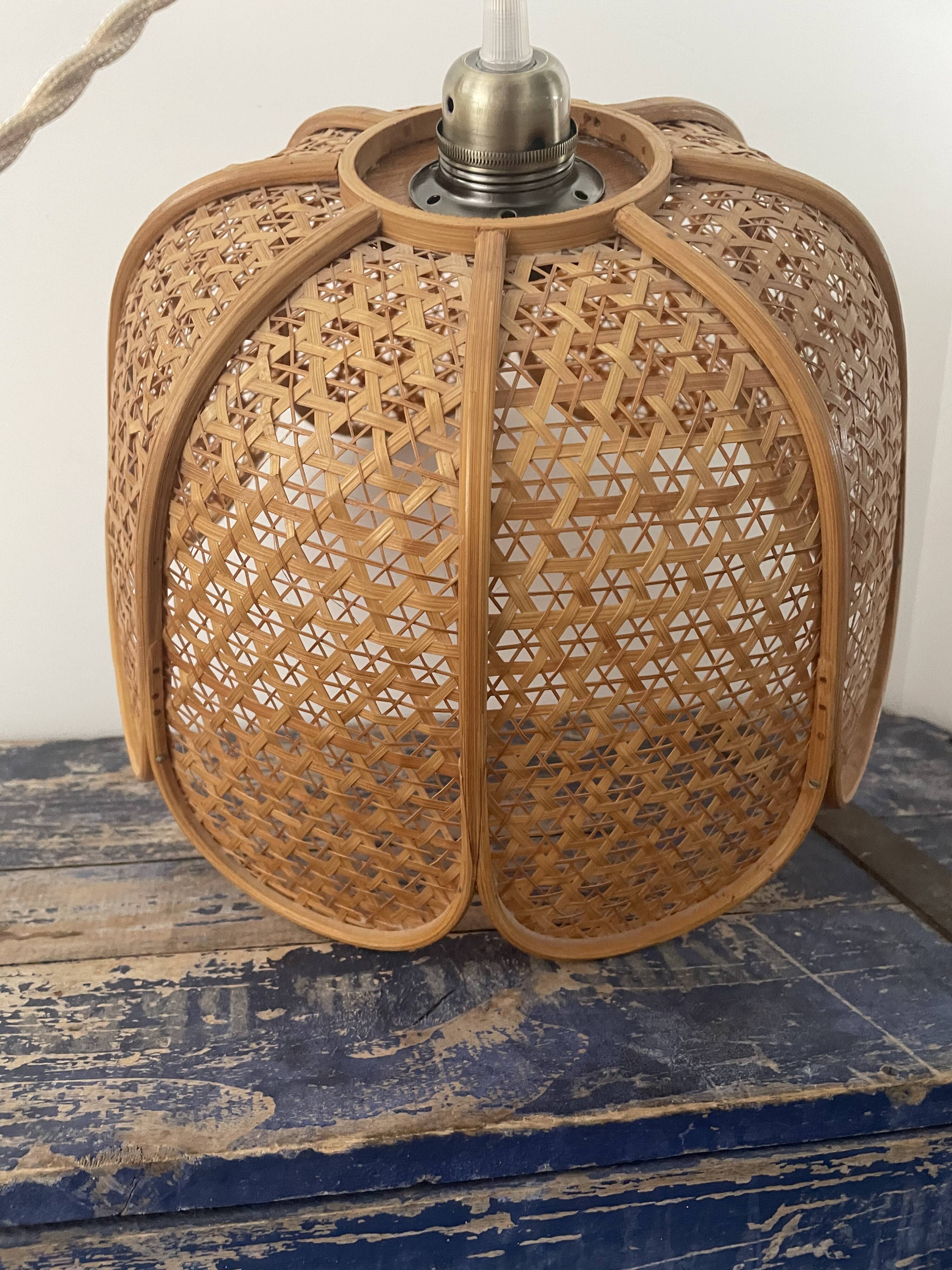 Electrified rattan suspension to nine