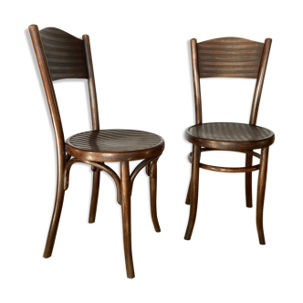 Pair of chairs Fischel early twentieth