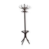 Coat holder in wood vintage parrot type