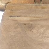 Sandblasted wood chest