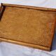 Tray in bamboo and wood