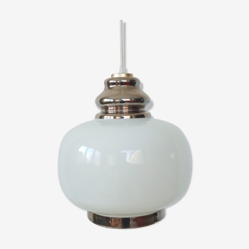 Suspension vintage en opaline