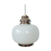 Vintage opaline pendant lamp