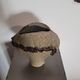 Old large brutalist stoneware ceramic vase odile pichon 60s
