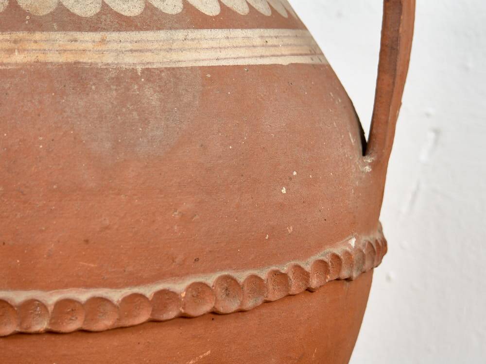 Antique ceramic vase with handles (c.1920)