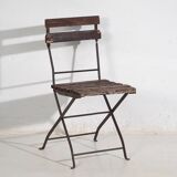 Antique folding garden chairs (c.1920). Set of 4 pieces #34