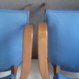 Paire de fauteuils bridge