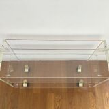 Desserte plexiglas