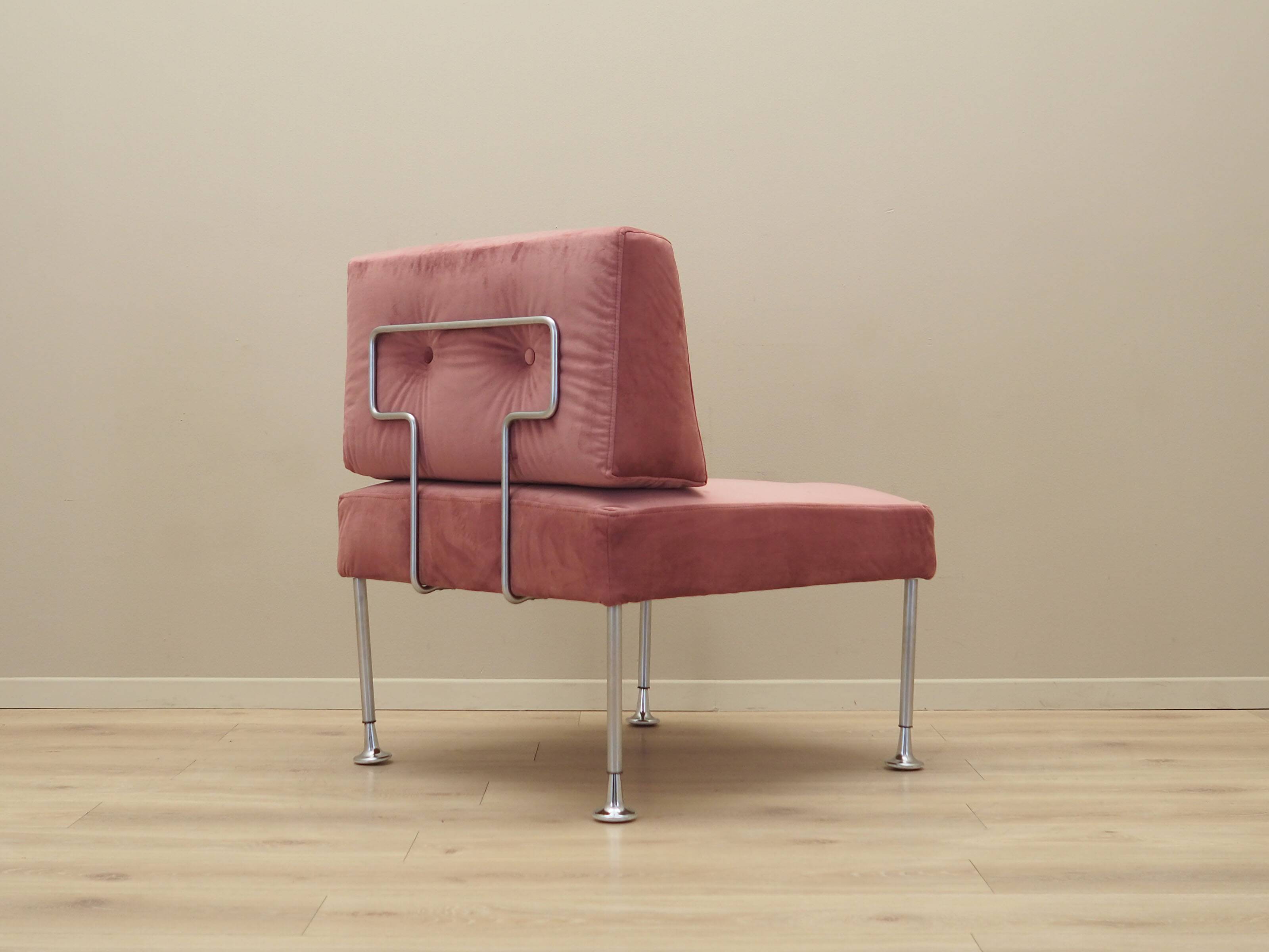 Fauteuil danois rose par Poul Cadovius, années 1960