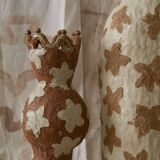 Vase amphore fleurie
