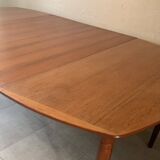 Scandinavian extendable teak dining table by alf aarseth