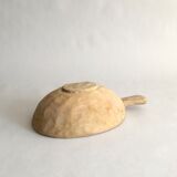 Ethnic wood fruit cut