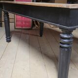 Louis Philippe notary office in oak, 1900 period - 1m49