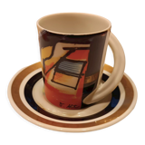 Rosenthal cup No. 7 and bowl No. 5 numbered, a combination of the two numbers, a very beautiful association
