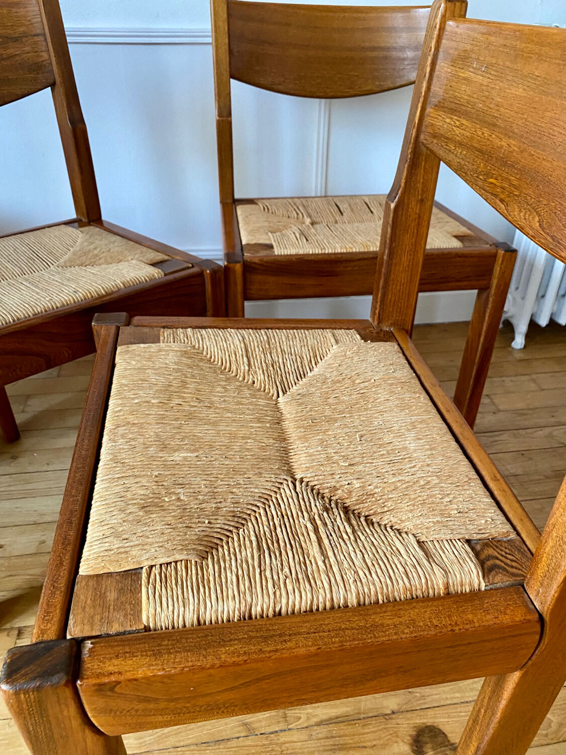 4 Maison Regain elm chairs